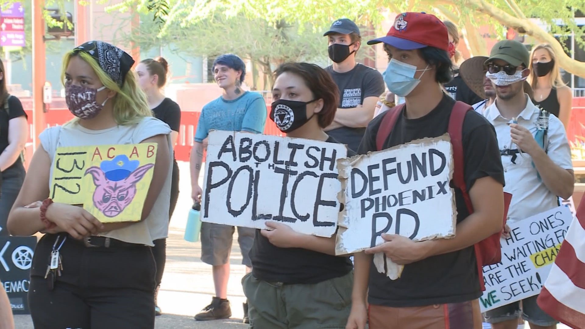 'Defund the police' means the abolishment of departments for some Valley activist groups. The Phoenix Law Enforcement Association (PLEA) says the call is divisive.