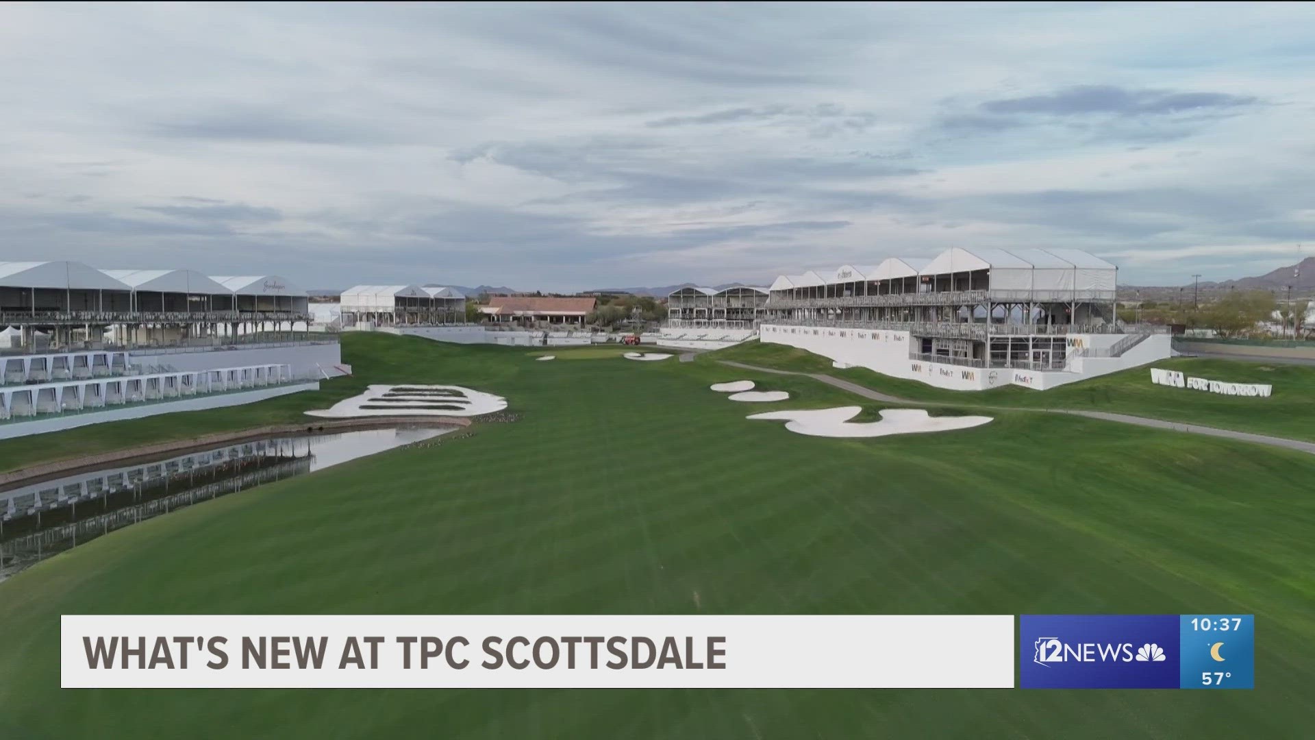 The 2024 WM Phoenix Open kicks off this week and before the pros tee off, we're taking a look at what is new at the TPC Scottsdale.