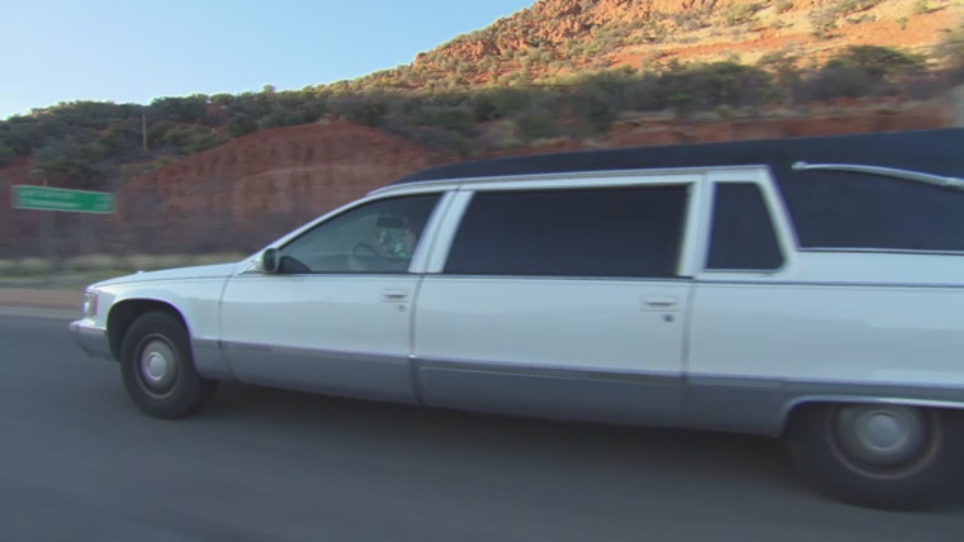 Arizona Highways shows us an underground tour of Bisbee via hearse style.