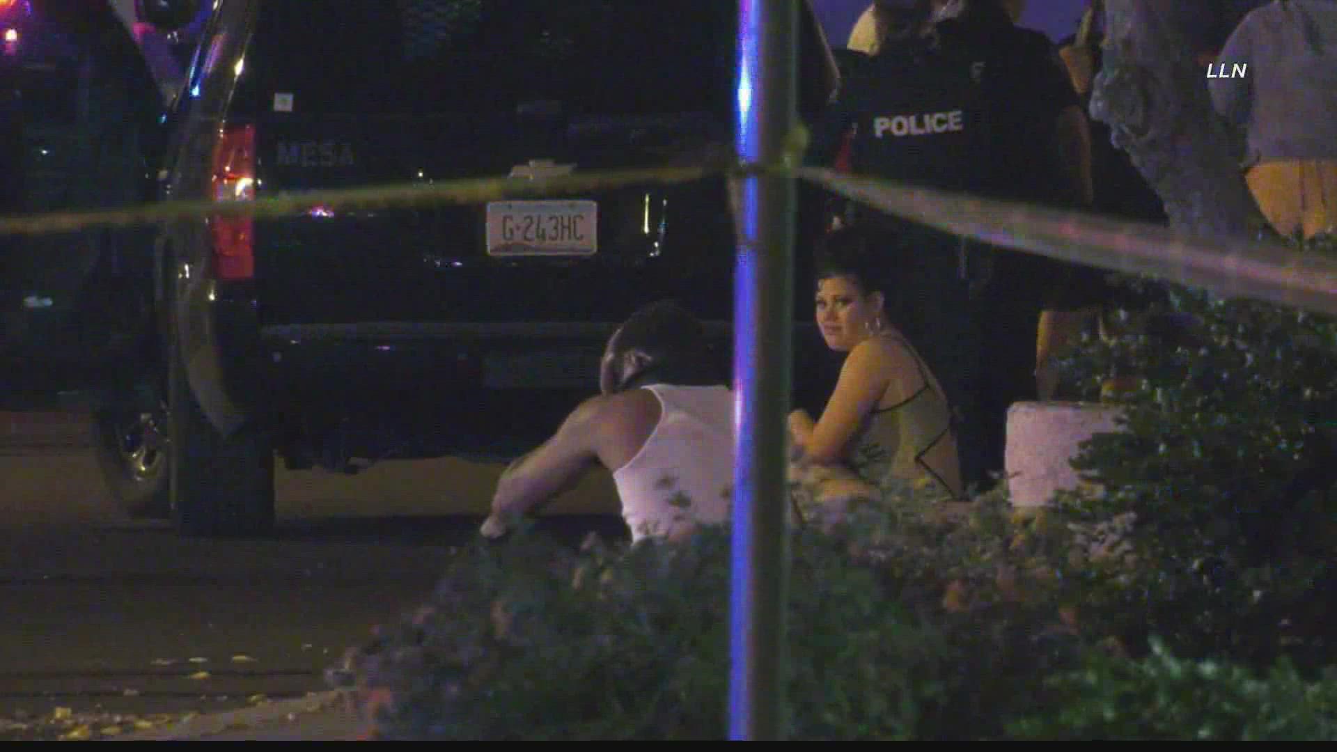Police say they've taken three suspects into custody after a shooting broke out at the Lounge Soho overnight.