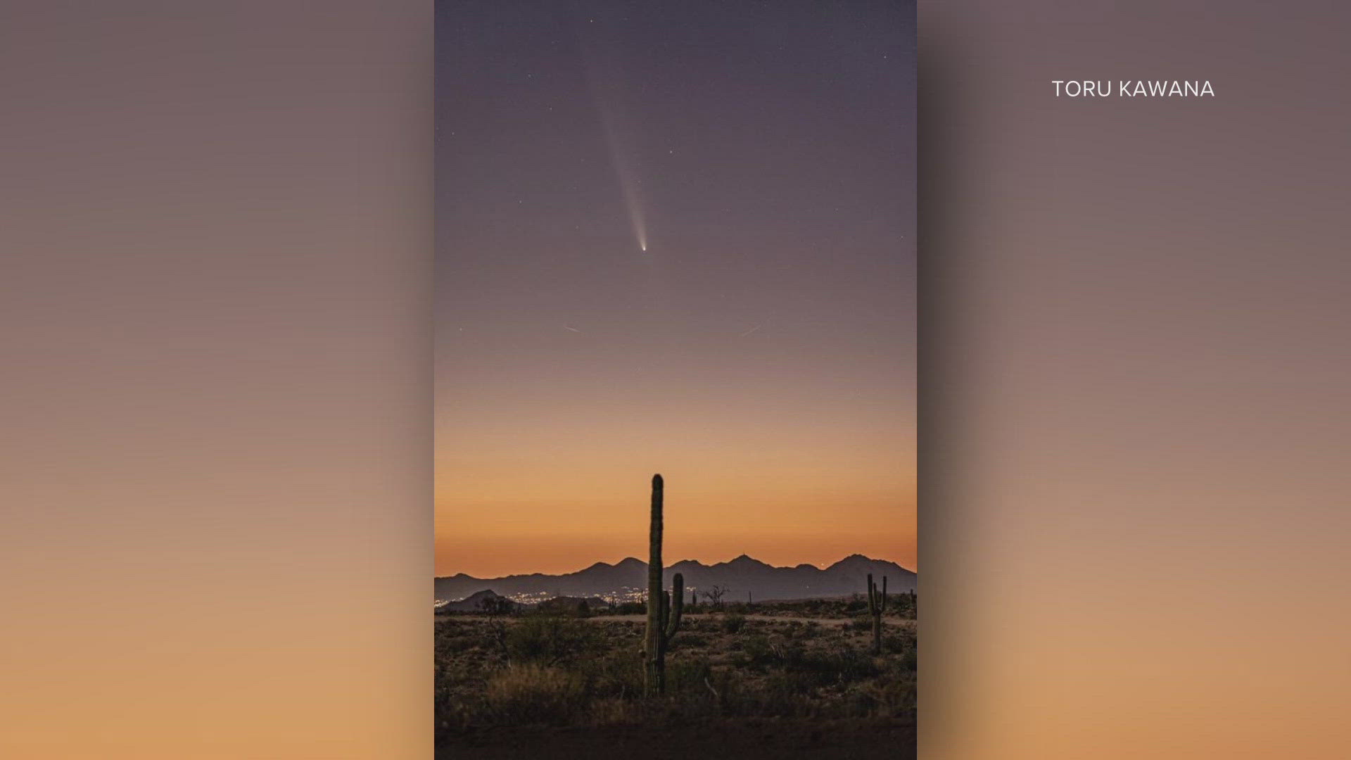 Ginger Jeffries talks about when and where you can see the comet named C/2023 A3 Tsuchinshan-ATLAS.