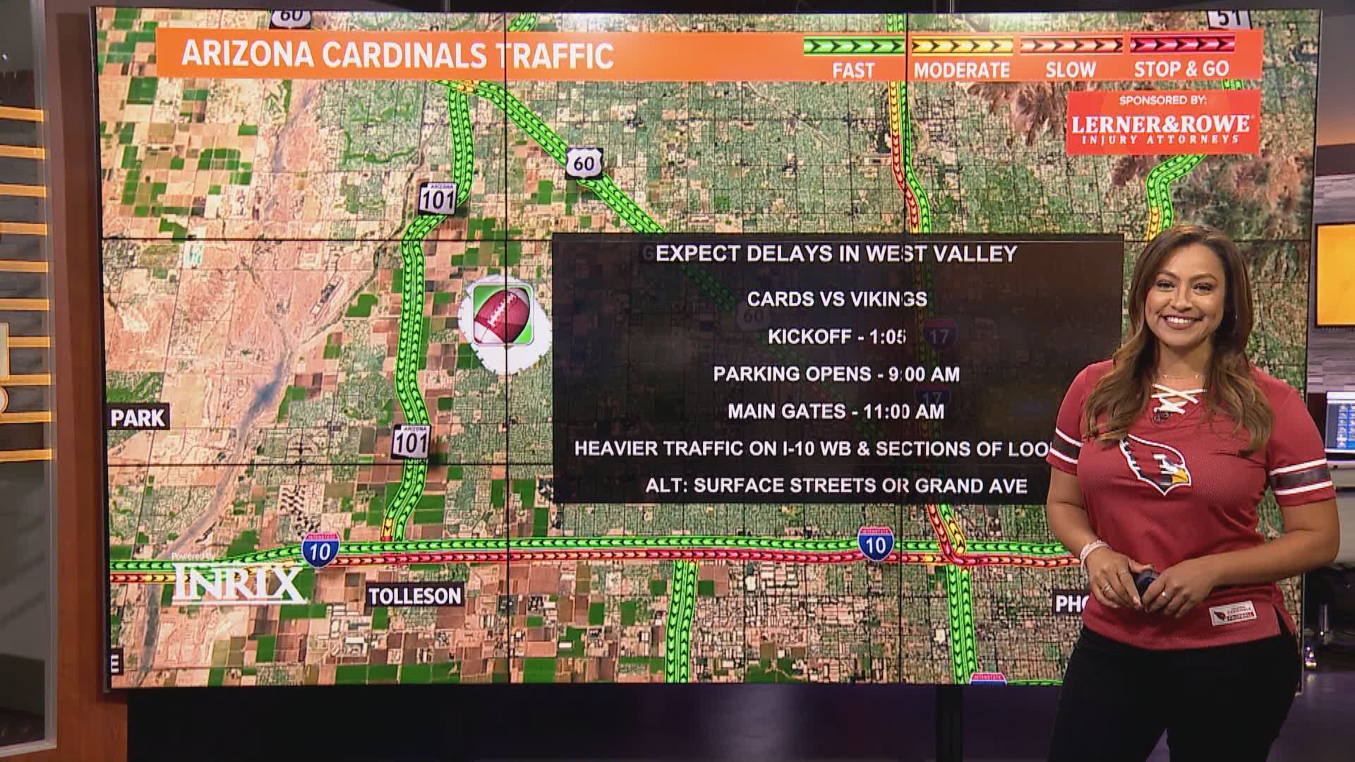 Vanessa Ramirez gives us the latest updates on the closures and detours drivers will find on Valley roads this weekend.