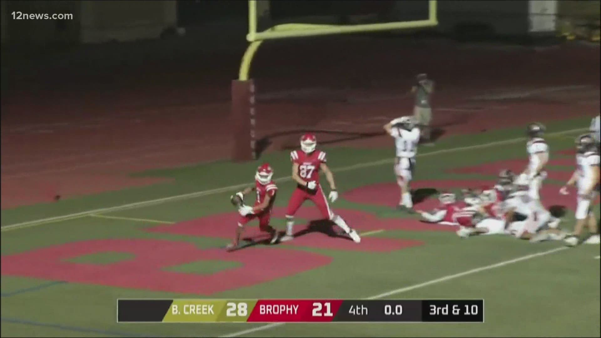 Could you believe the Brophy High School Hail Mary? It might be the Arizona high school football play of the year.
