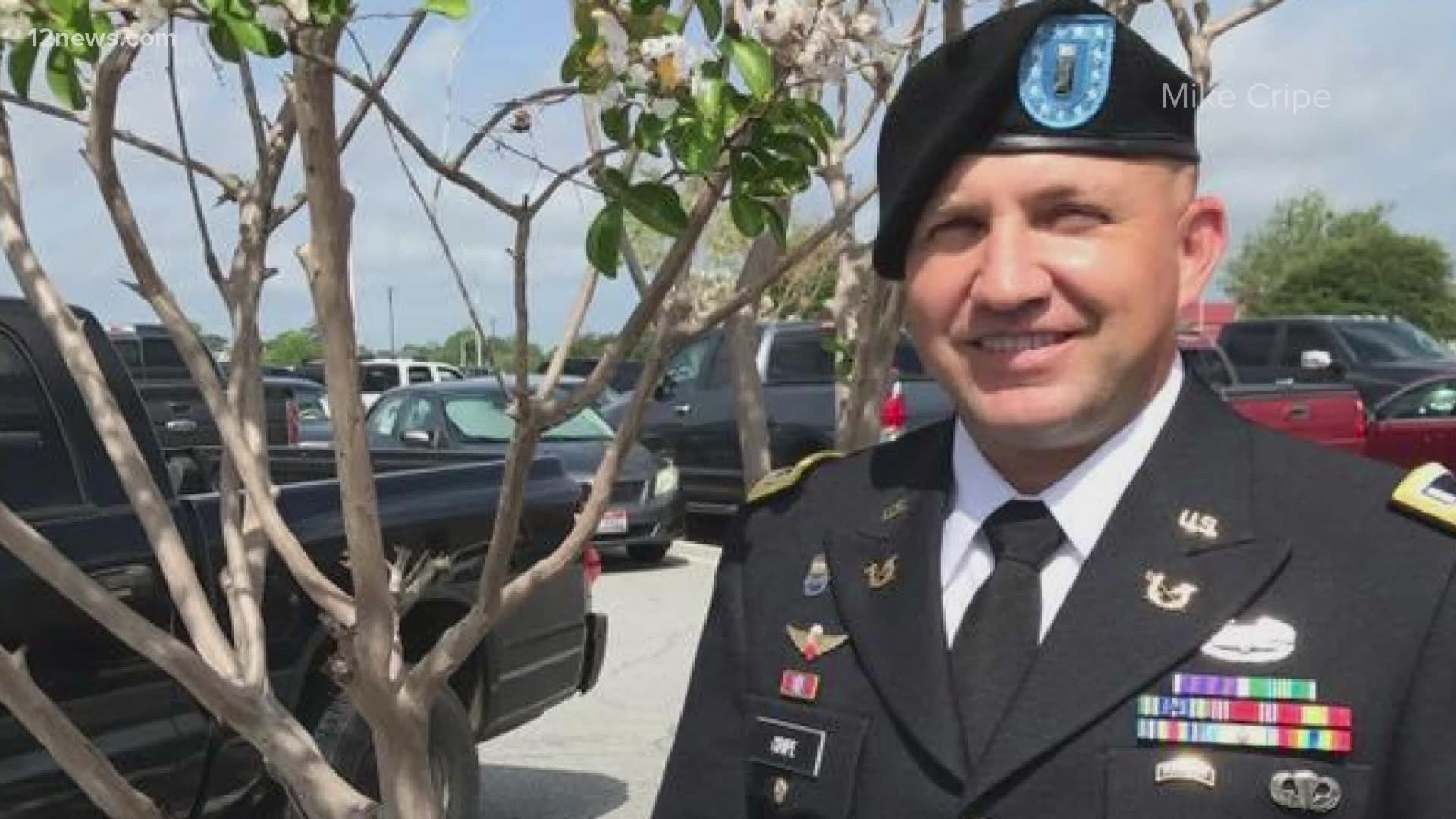 Michael Cripe is an Army veteran who comes from a family with a long history of serving our country. He's also helping other veterans transition to civilian life.