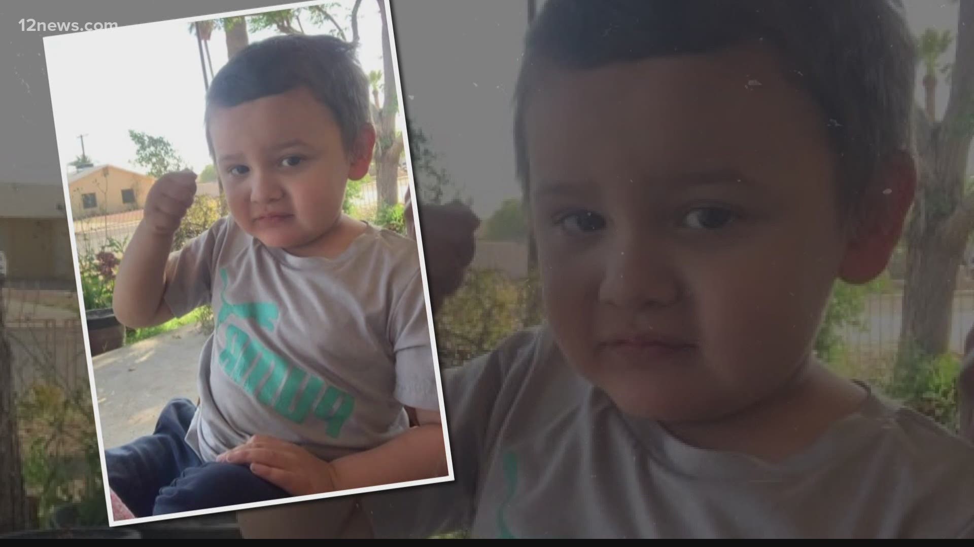 The grandmother of three-year-old Anthony King Tolano told 12 News they do not know how he got out of the enclosed backyard.
