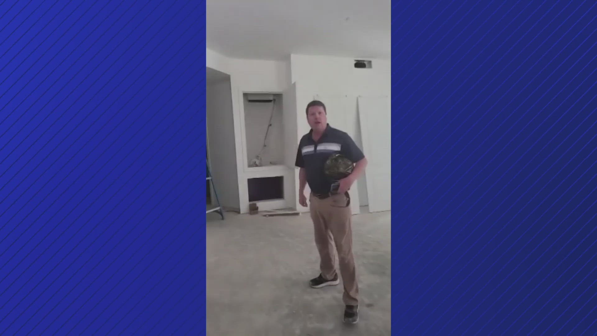 The video posted on TikTok shows a man shouting profanities and hitting a worker. Phoenix police are investigating the incident.