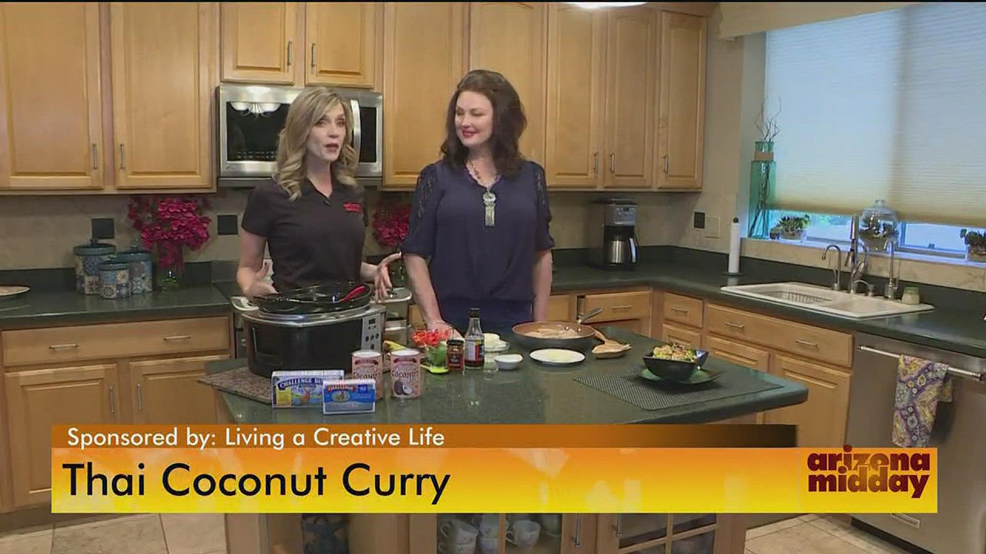 Suzanne Clark, of LivingACreativeLife.net, shows us her recipe for Thai Coconut Curry - using an instapot!