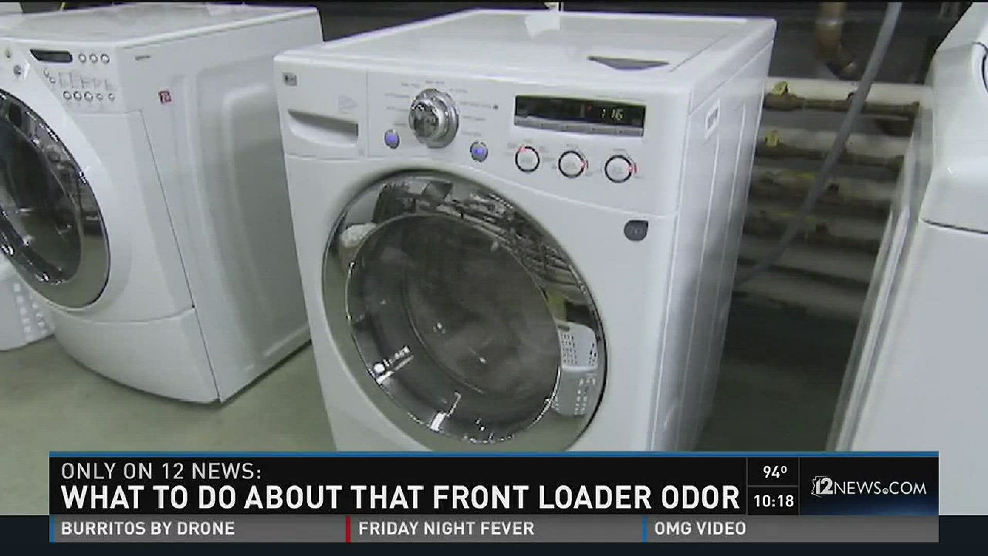 What to do about that front loader odor