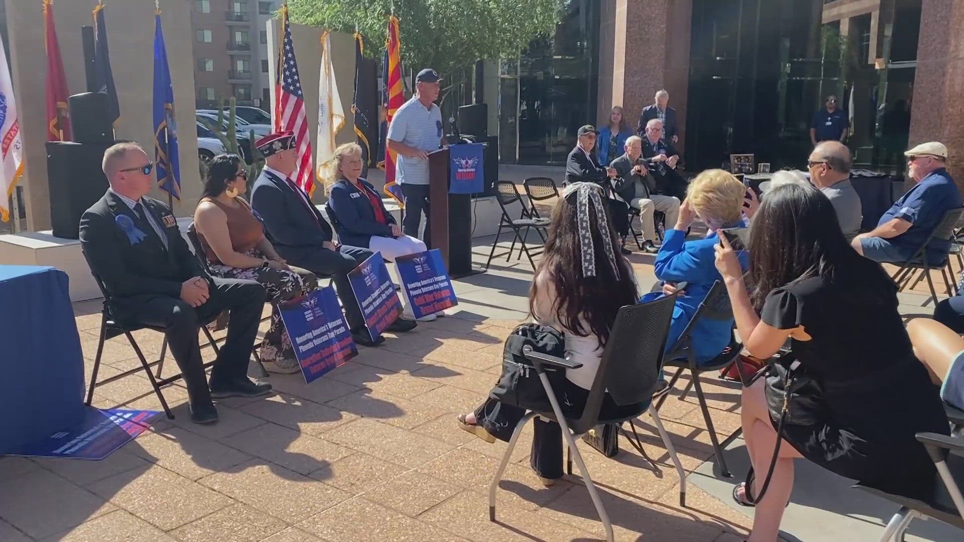 The 28th Annual Phoenix Veteran's Day Parade were announced on Thursday.