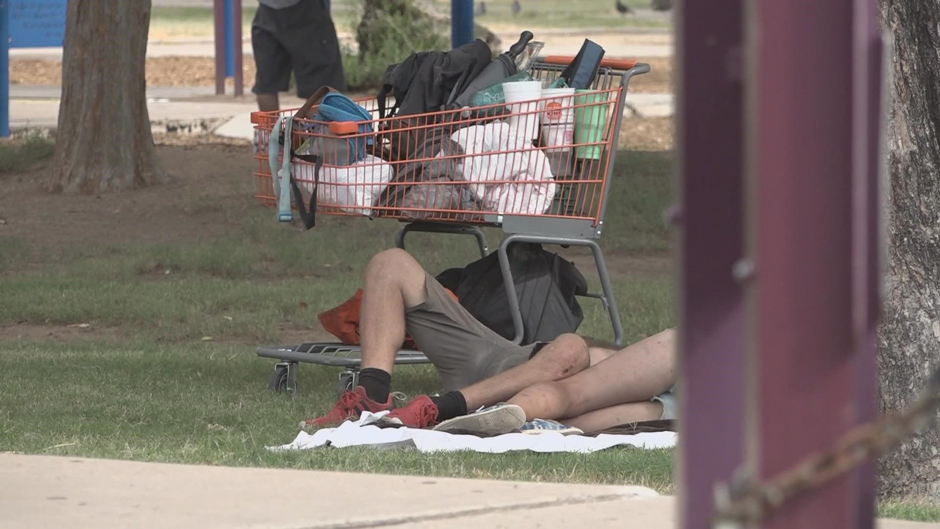 The city found the most common code of conduct violations included shopping carts at parks and trespassing.