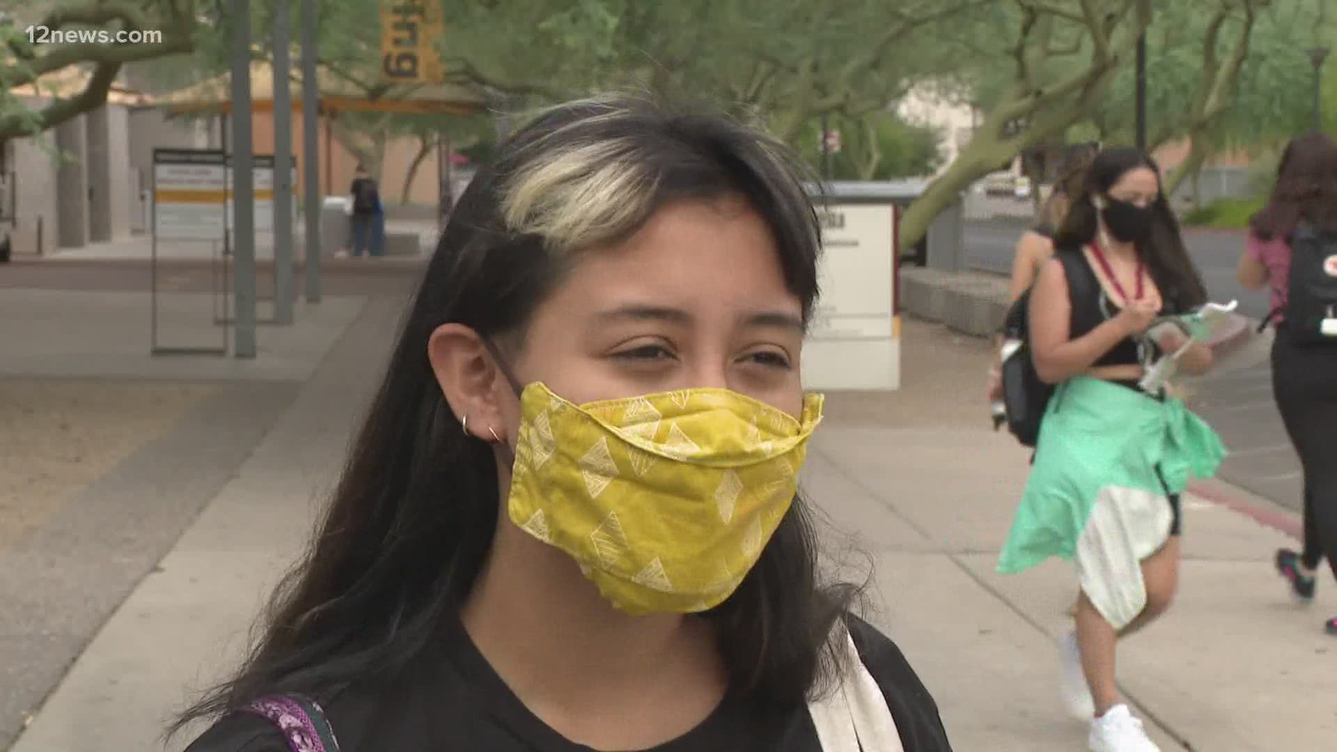 ASU welcomed their second-largest class ever of first-year students on Thursday amid a pandemic. The university's offering several learning options to start the year