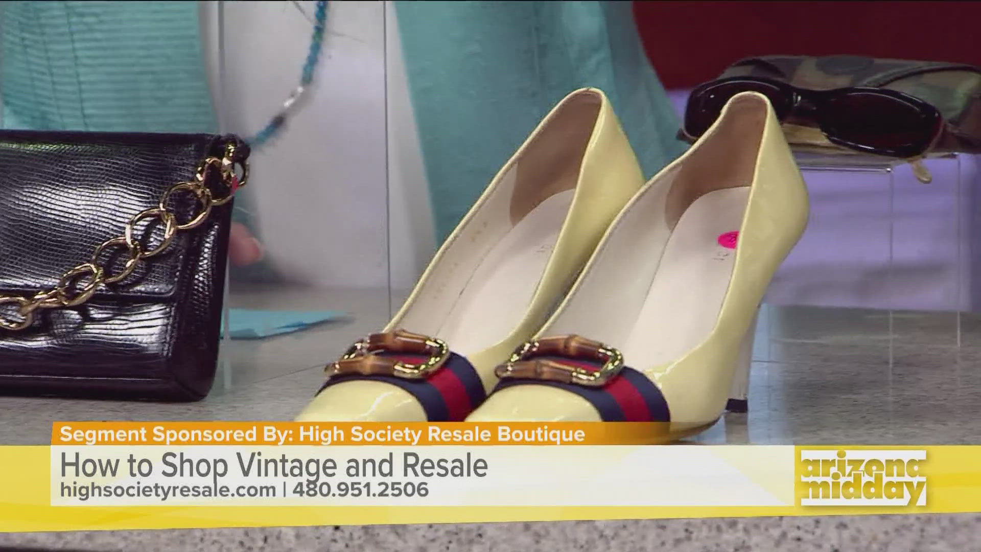 High Society Resale Boutique’s Beth McRae stopped by to give us some tips when shopping for women’s vintage and resale fashion.