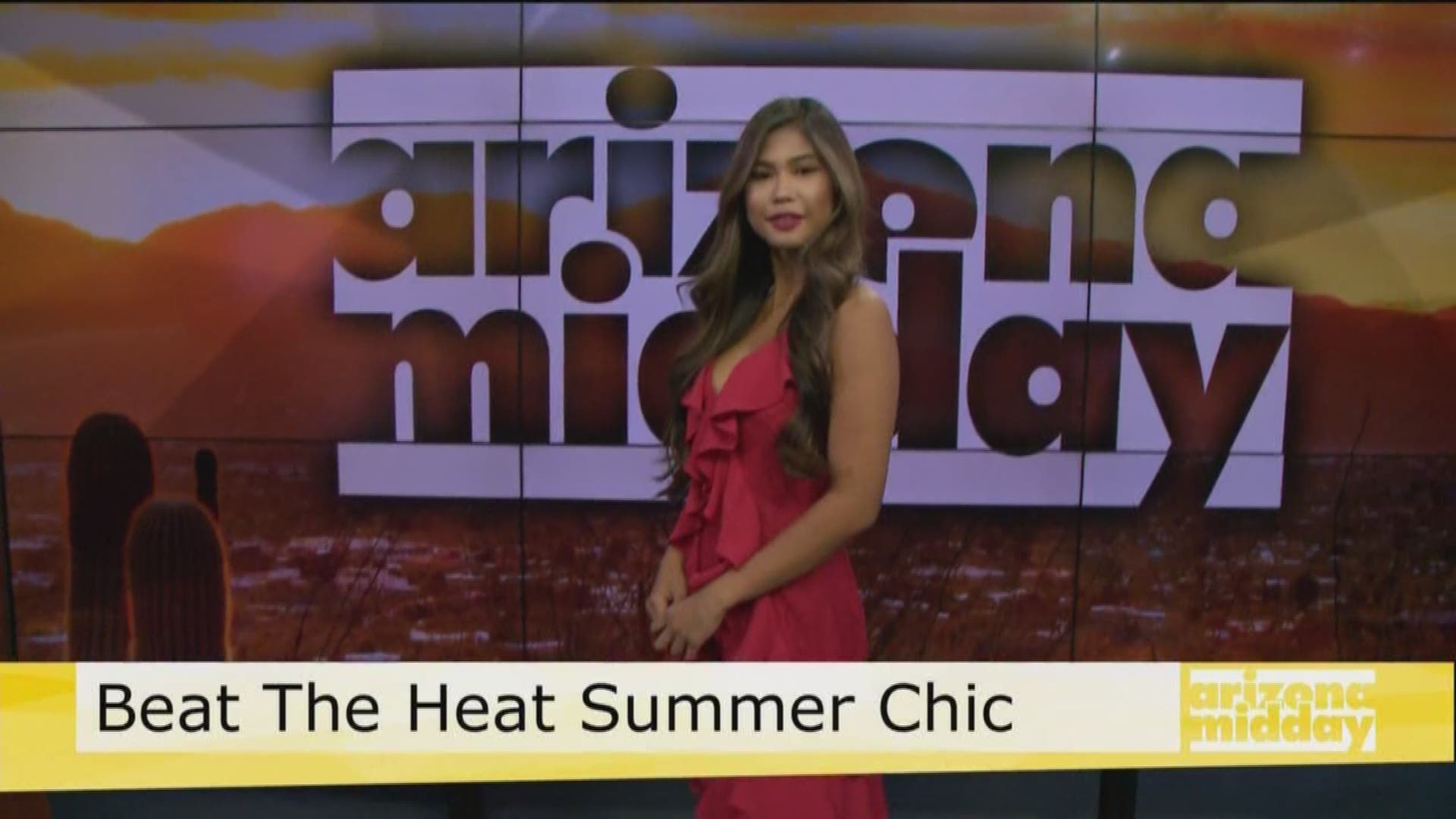 Angela Keller of Mom Style Lab shows us style perfect to stay cool in the Arizona summer heat.
