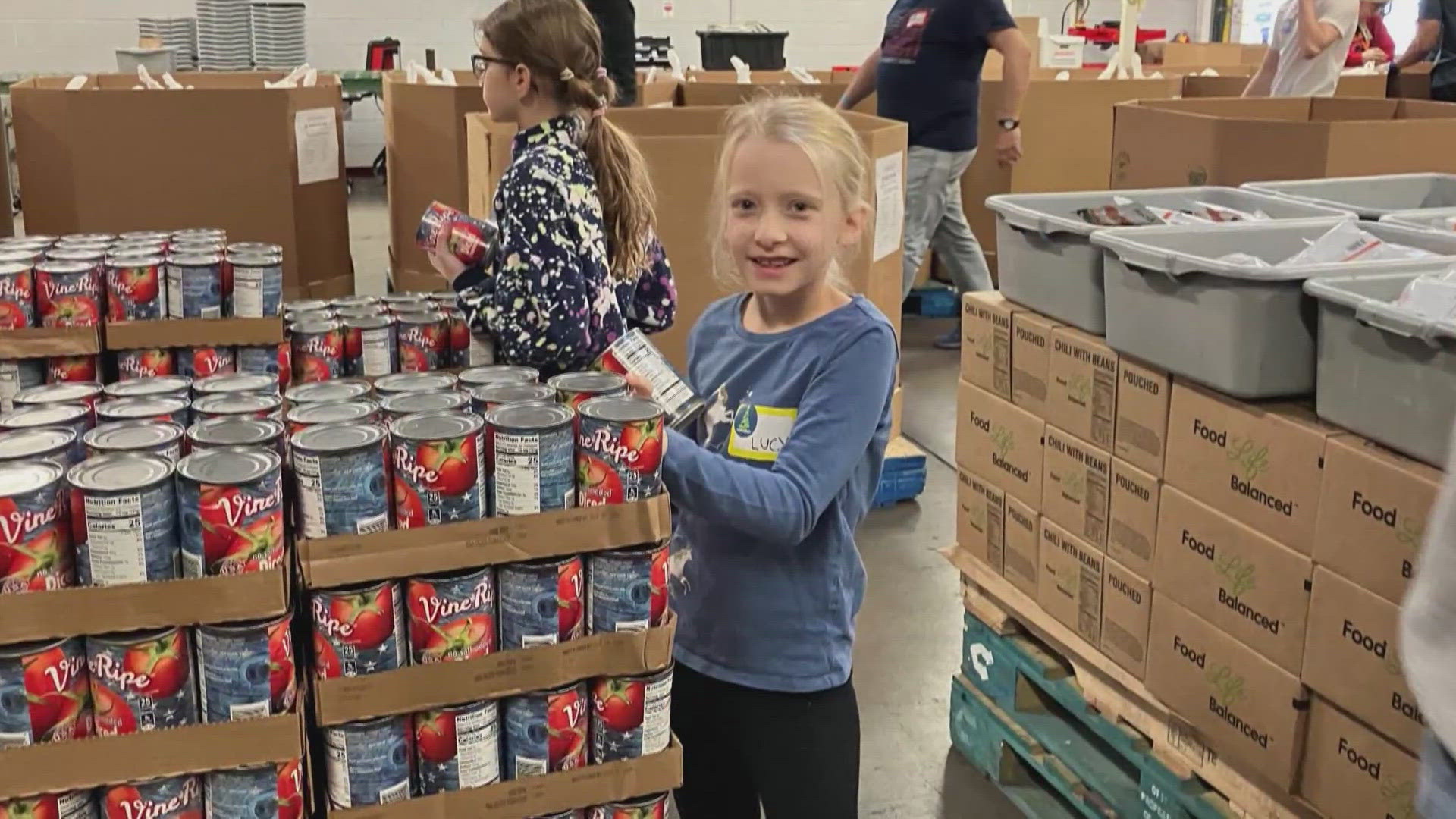 See how kids across the Valley are supporting United Food Bank and helping those in need.