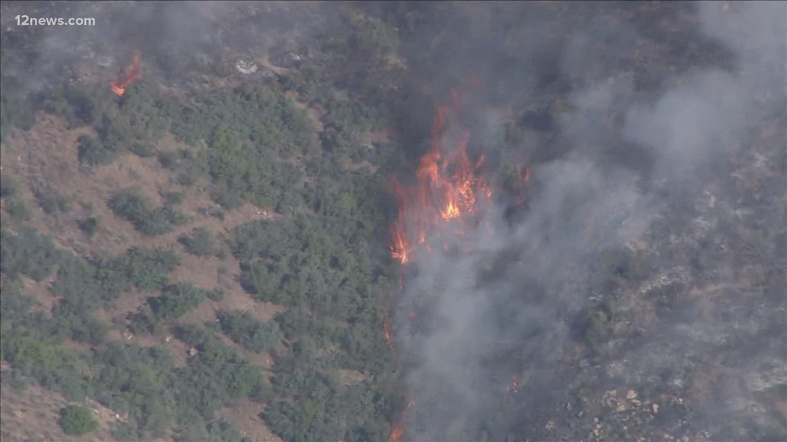 Bush Fire burning in Tonto National Forest is just 5% contained ...