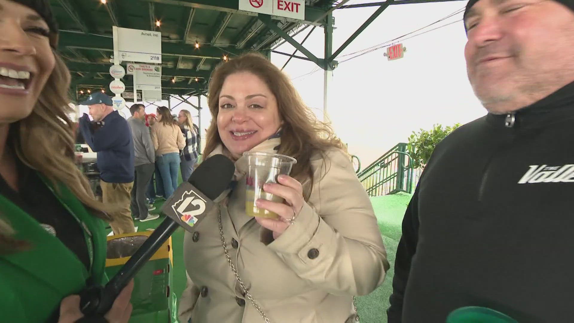 Fans had mixed emotions when it came to the rain pouring down at the WM Phoenix Open.