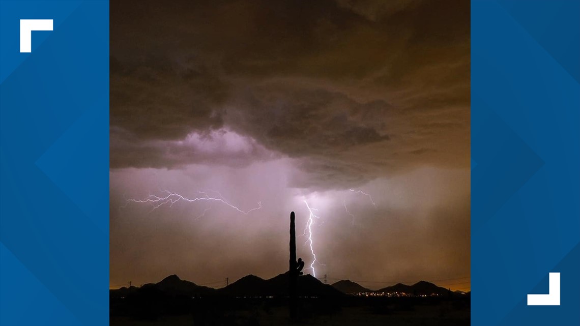 It's about time! Monsoon storms arrive in Phoenix area | 12news.com