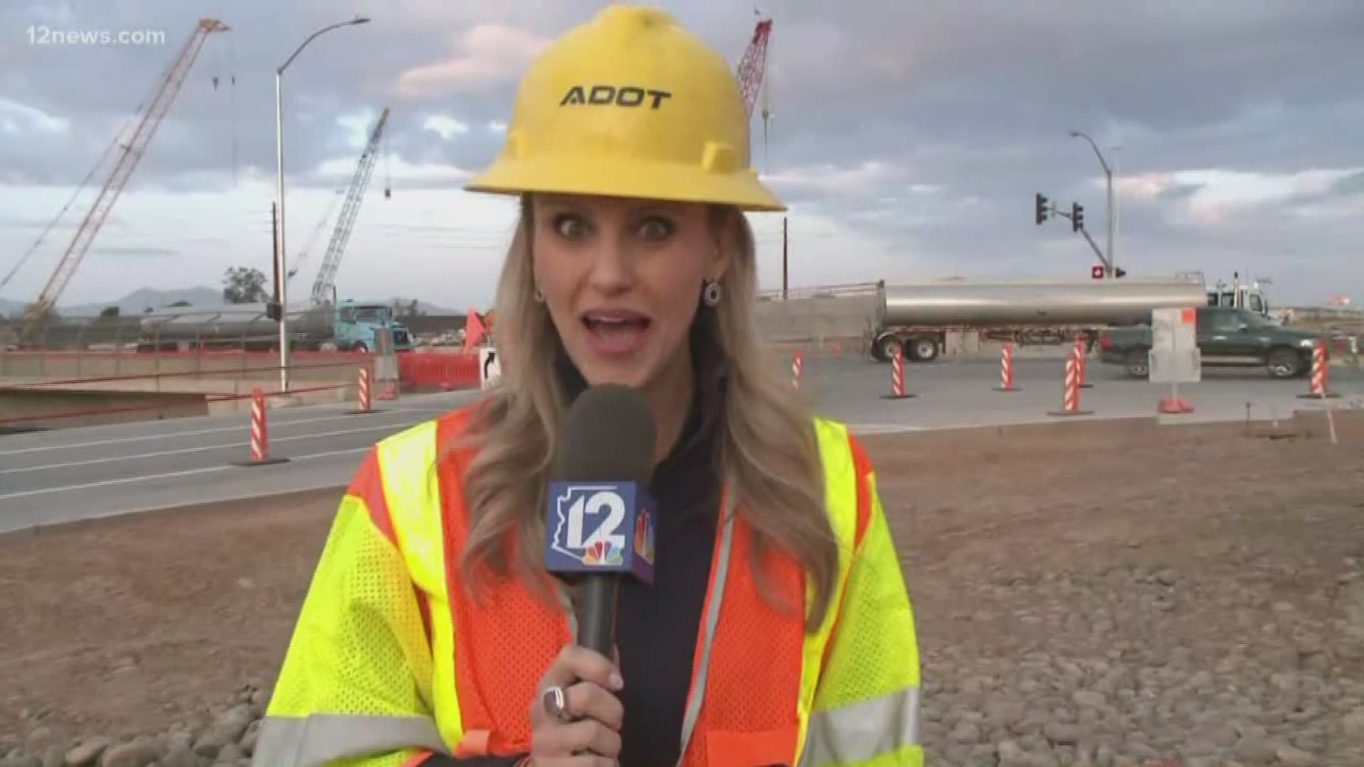 I-10 and 59th Avenue is under construction.