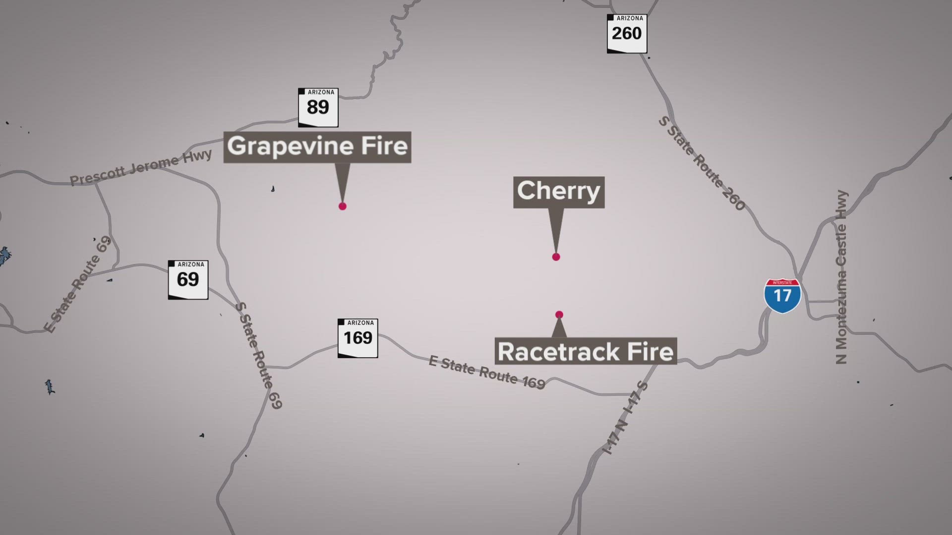 As of Tuesday, the Grapevine Fire had burned about 500 acres and was 0% contained.