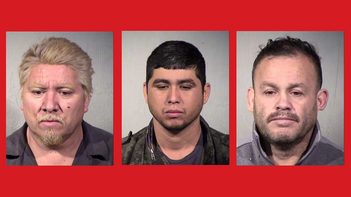 Phoenix man, two Mexican nationals arrested in milliondollar Arizona