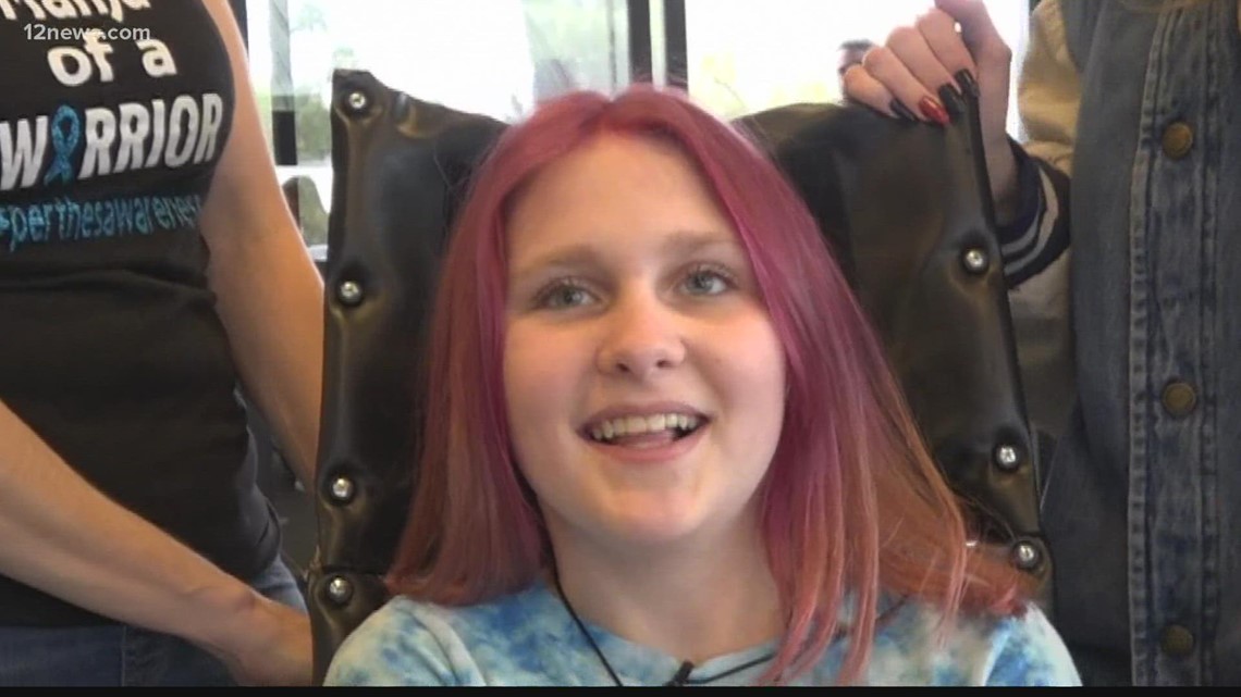 Riley Sarver: Organisasi nirlaba membantu gadis Phoenix melawan penyakit langka
