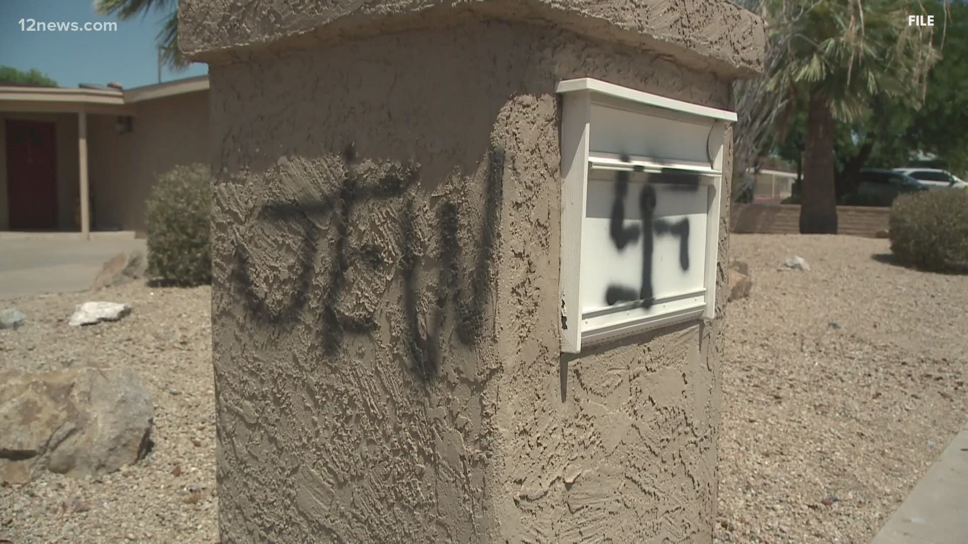 Hate crimes are the highest they've been in a decade in Arizona, according to the FBI. Local groups are working to push for laws to deal with hate crimes.