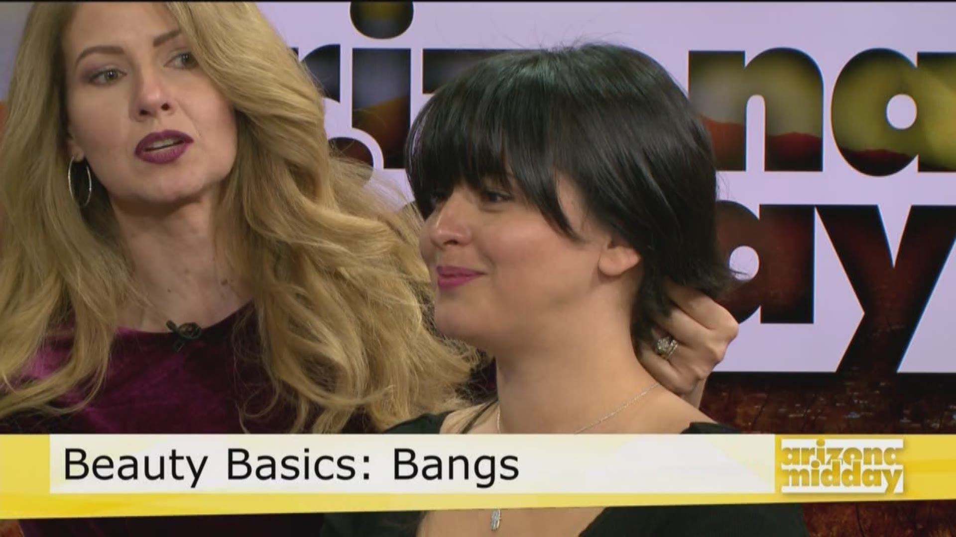 Veronica Penzone from BBV Salon shows us the trends for bangs this Fall!