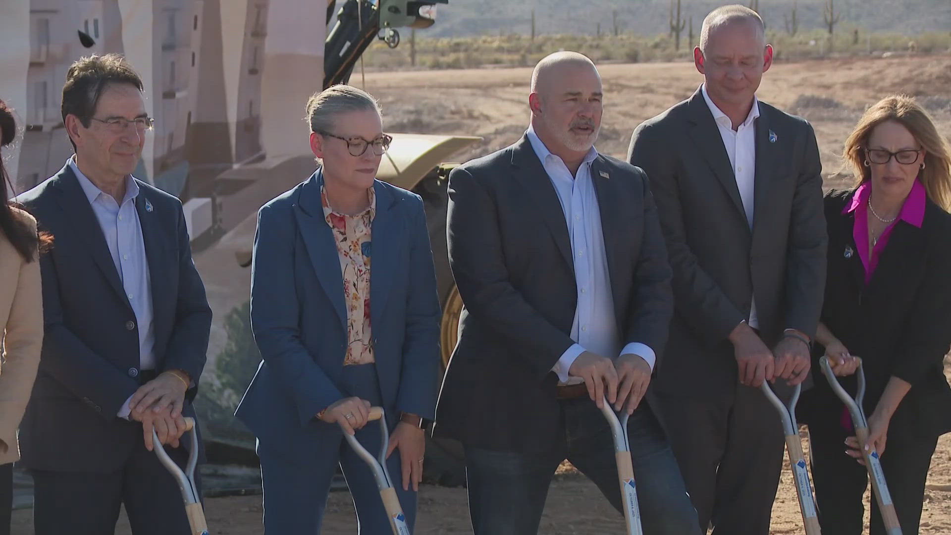 Amkor breaks ground on a $7 billion semiconductor test facility in Peoria. The facility is expected to create thousands of new jobs.
