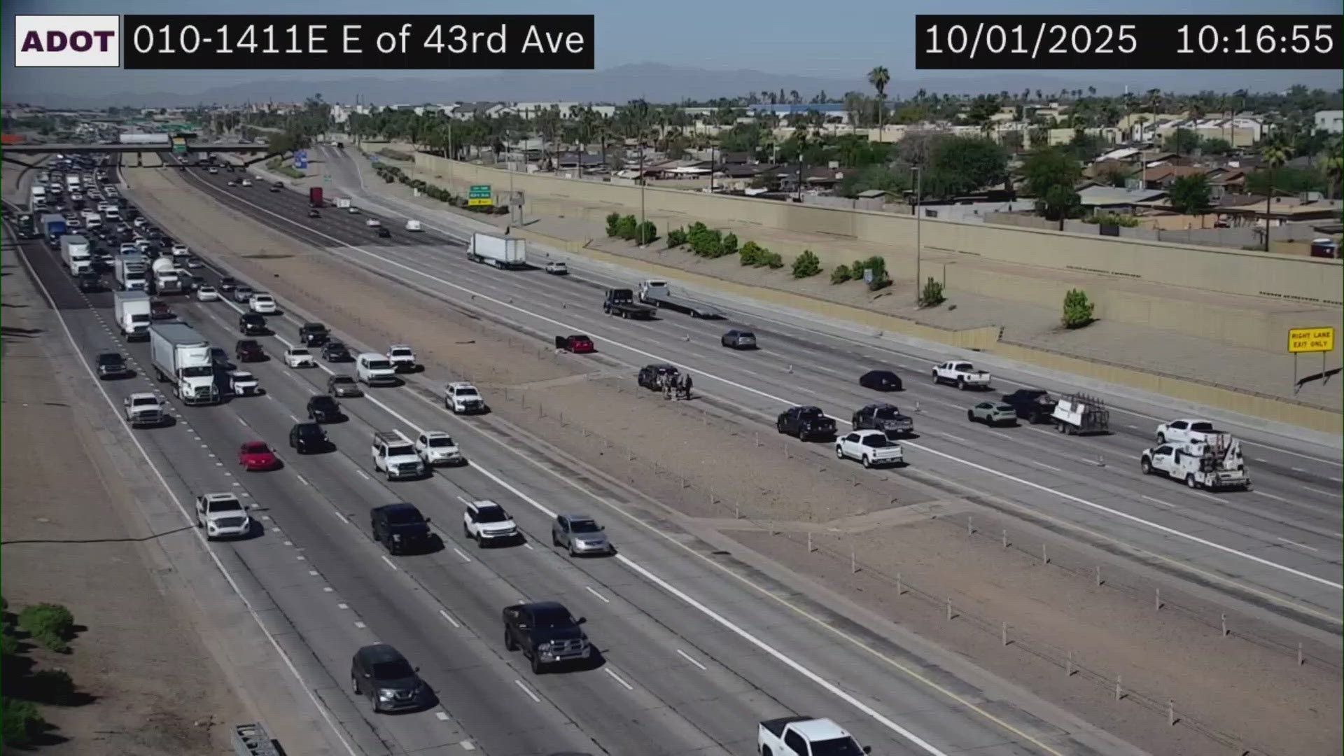Police are investigating a possible road rage shooting on I-10 in west Phoenix. 