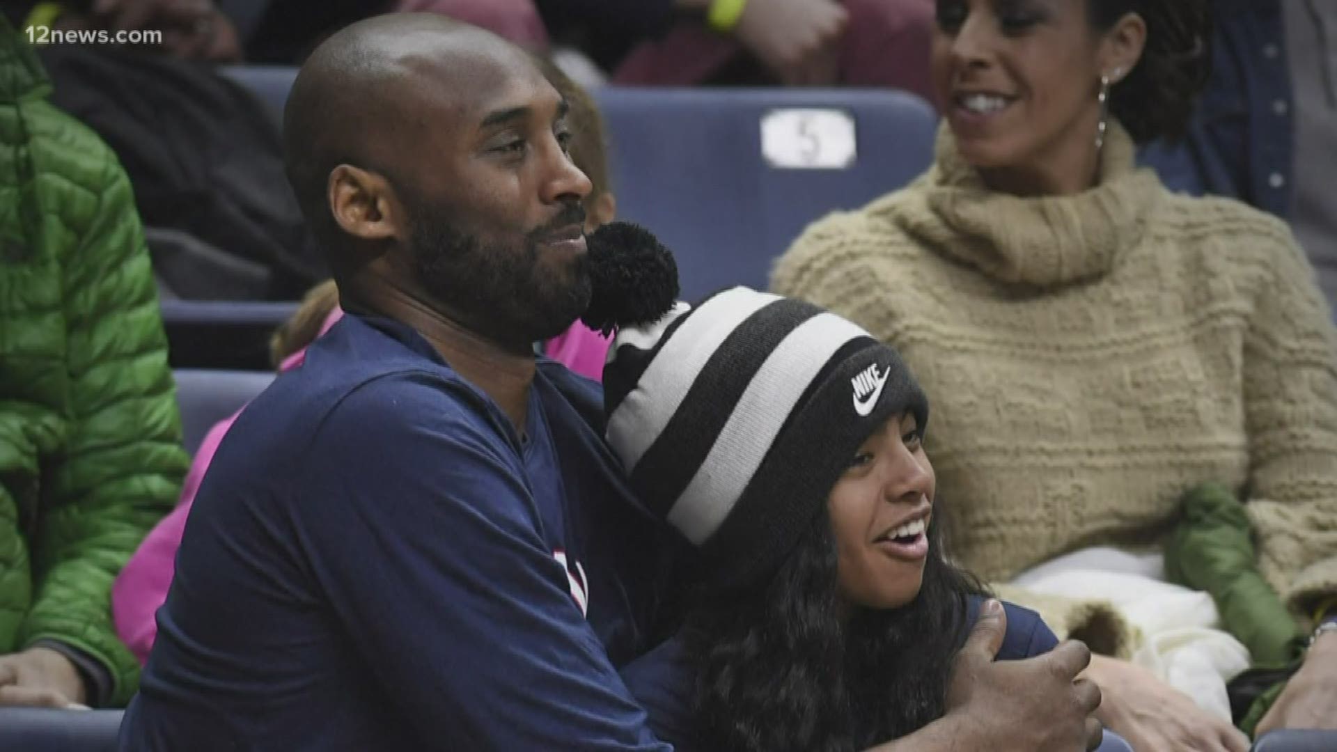 Team 12's Mark Curtis was in Los Angeles for Kobe and Gianna Bryant's public memorial at the Staples Center.