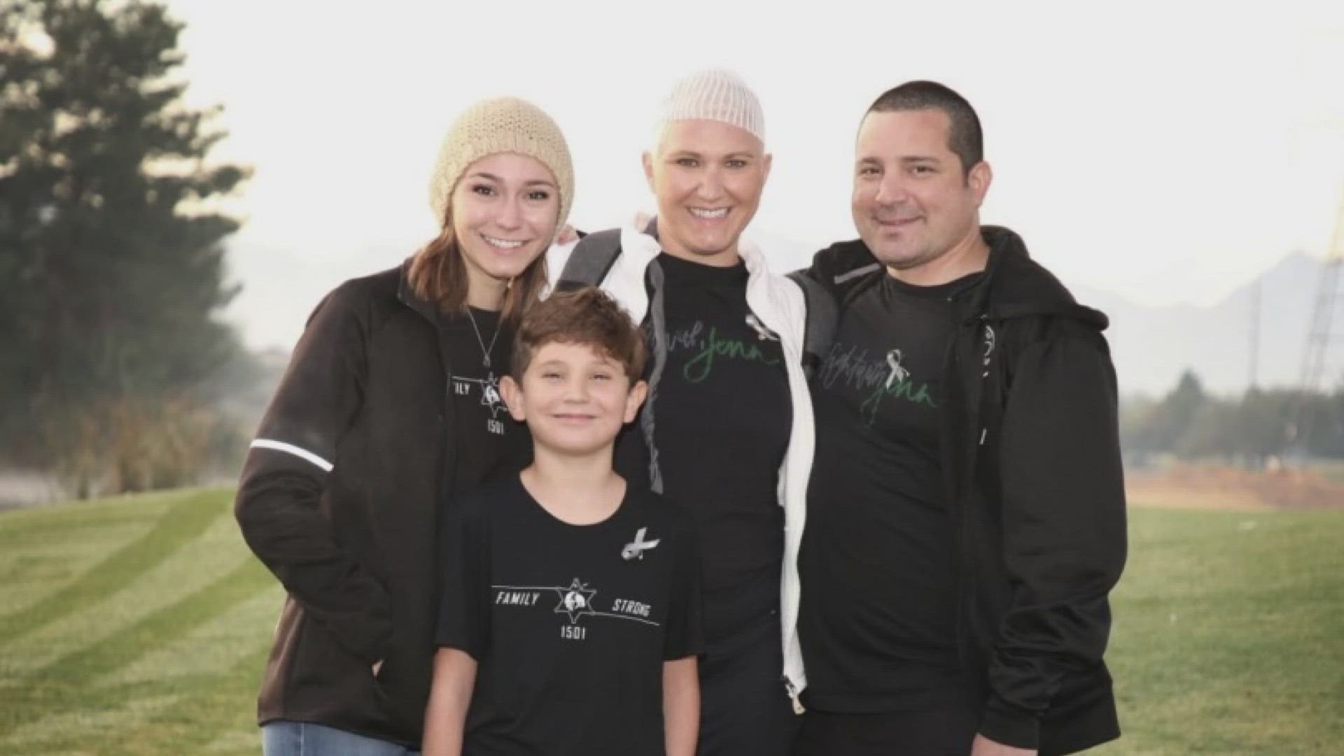 Jenn Ortiz is fighting a recurrence of her glioblastoma tumor, and is currently enrolled in one of several trials at Ivy Brain Tumor Center in Phoenix.