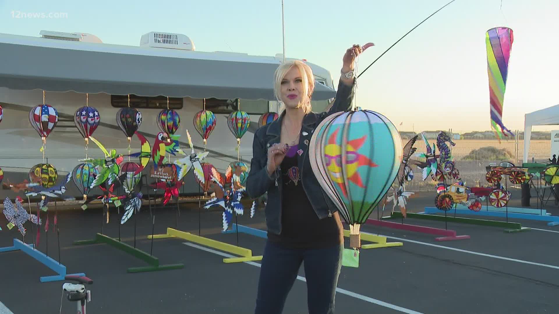 Candy canons, paper rocket making, parachute racing and kites as large as semi-trucks? It's all part of the new Desert Winds Kite Festival at Goodyear's event.