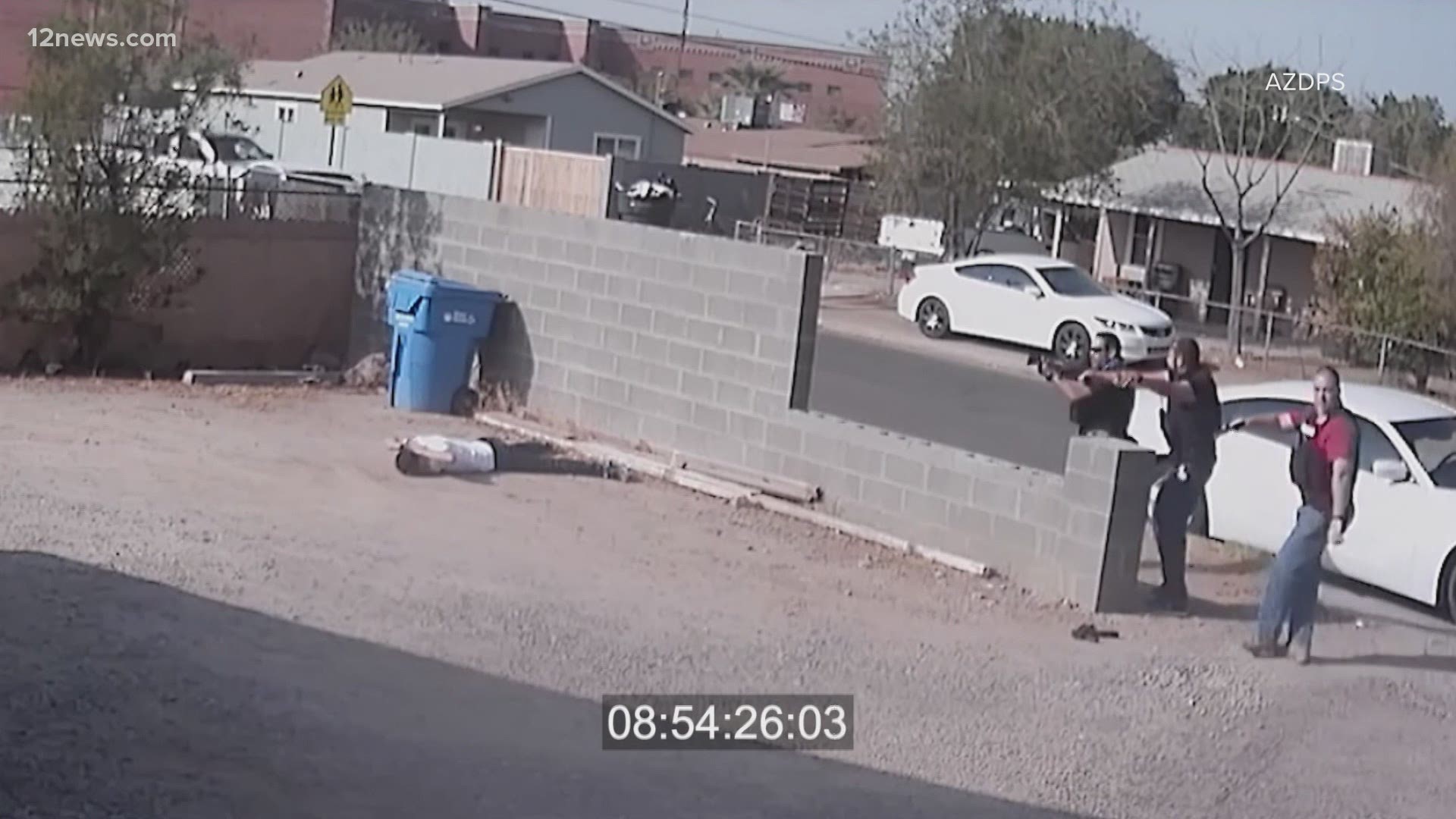 DPS released additional video from a September shooting when a teen shot at detectives in Phoenix with an assault rifle. DPS called it an "ambush-style" shooting.