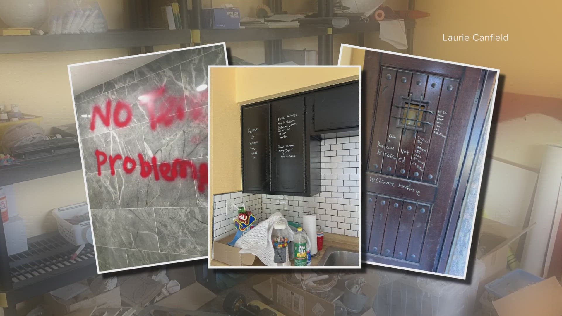 A man broke into an art studio in Laveen Village, Ariz., and caused about $9,000 of damage. Now, the community is coming together to help clean up the studio.