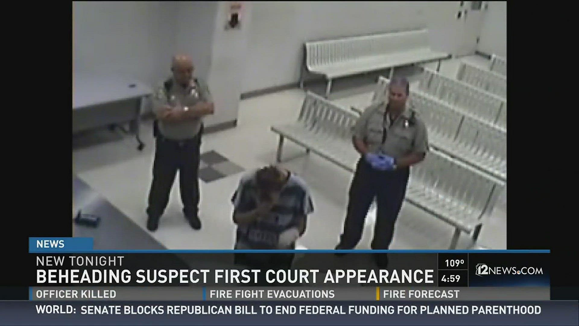 Beheading suspect first court appearance