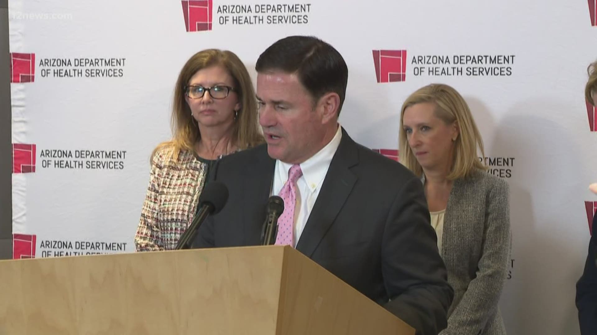 Arizona's state health lab now has 300 test kits for use on patients who show signs of coronavirus. If there was a serious outbreak Ducey would have broad powers.