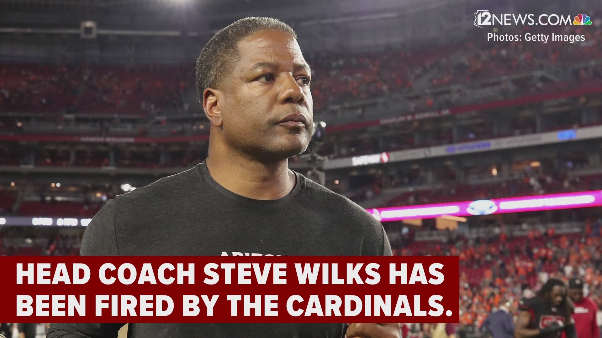 Arizona Cardinals fire head coach Steve Wilks 