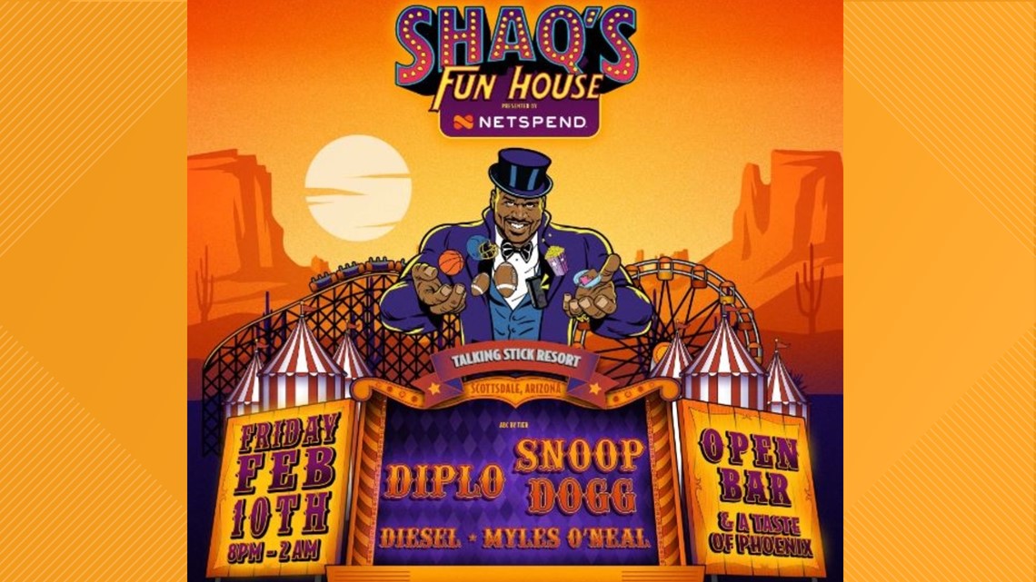 Snoop Dogg, Diplo to play Shaq's Super Bowl 2023 party in Arizona