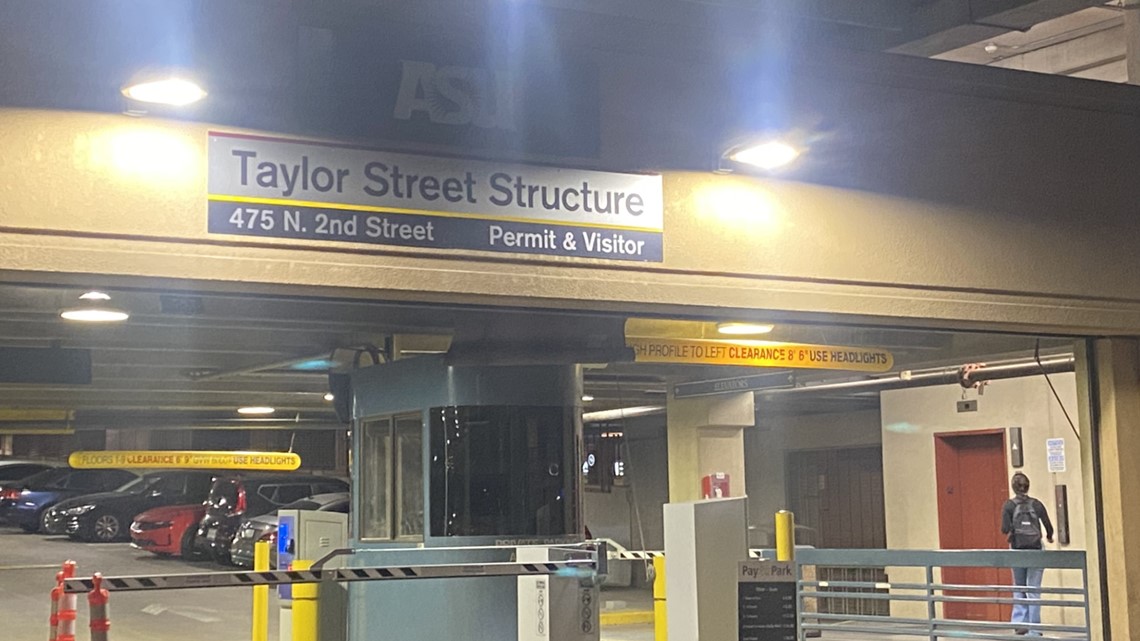 3 vehicles stolen form ASU's downtown Phoenix parking garage