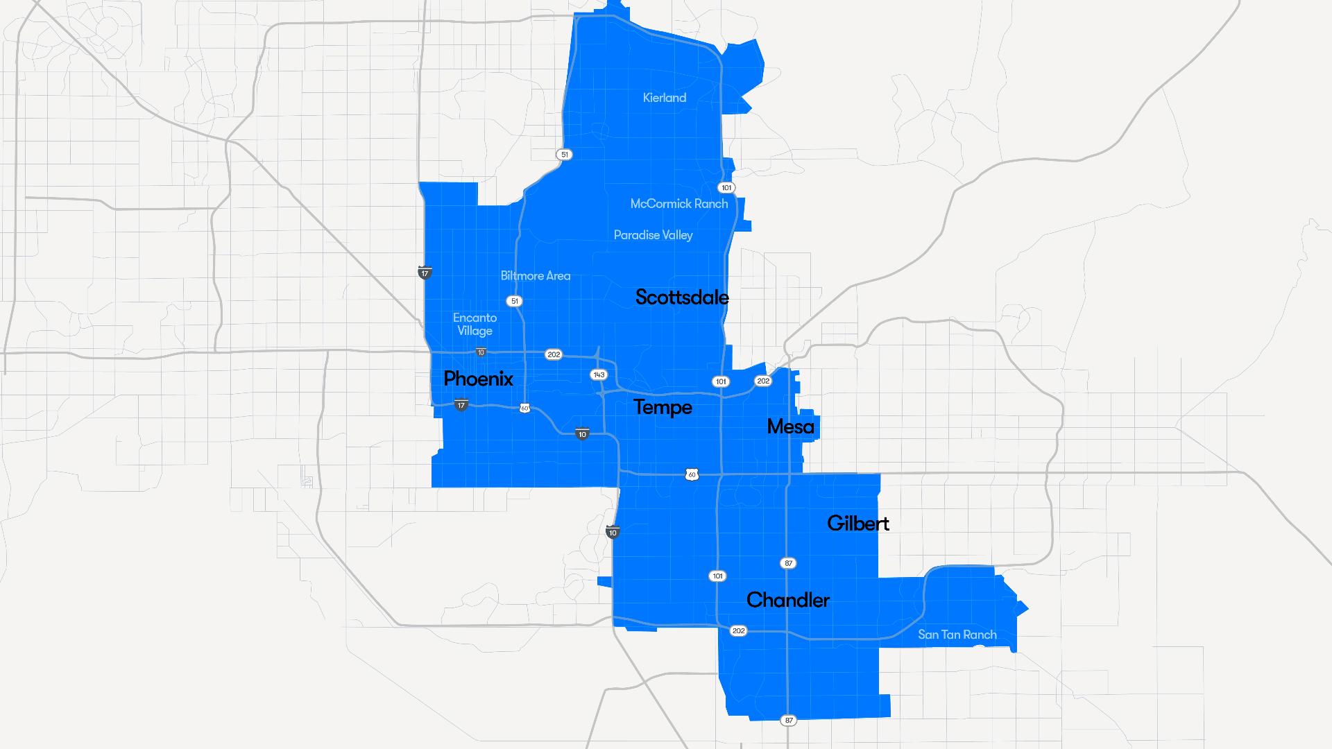 Total Ride Phoenix Waymo expanding access to rides in the East Valley | 12news.com