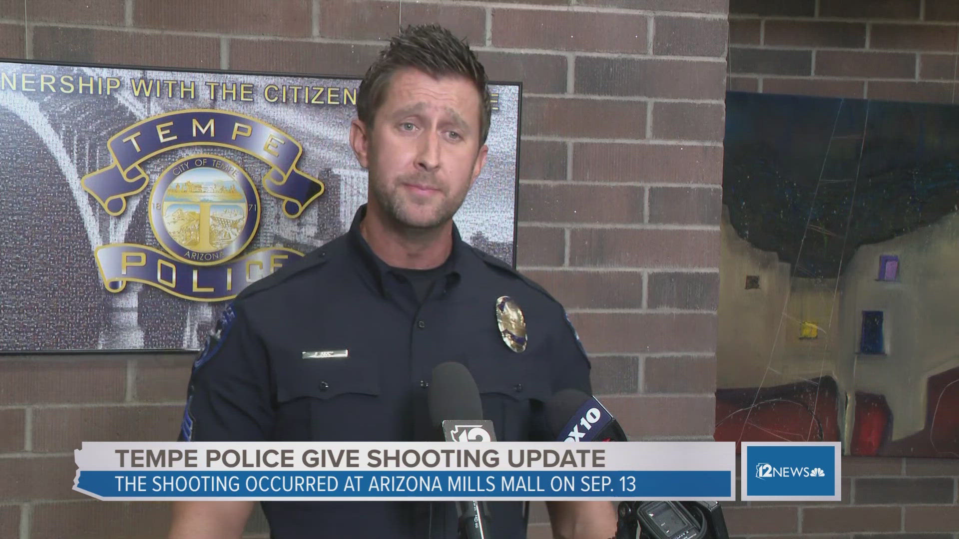 The shooting occurred Sep. 13 and no injuries were reported. Tempe police are updating the community on what happened that night.