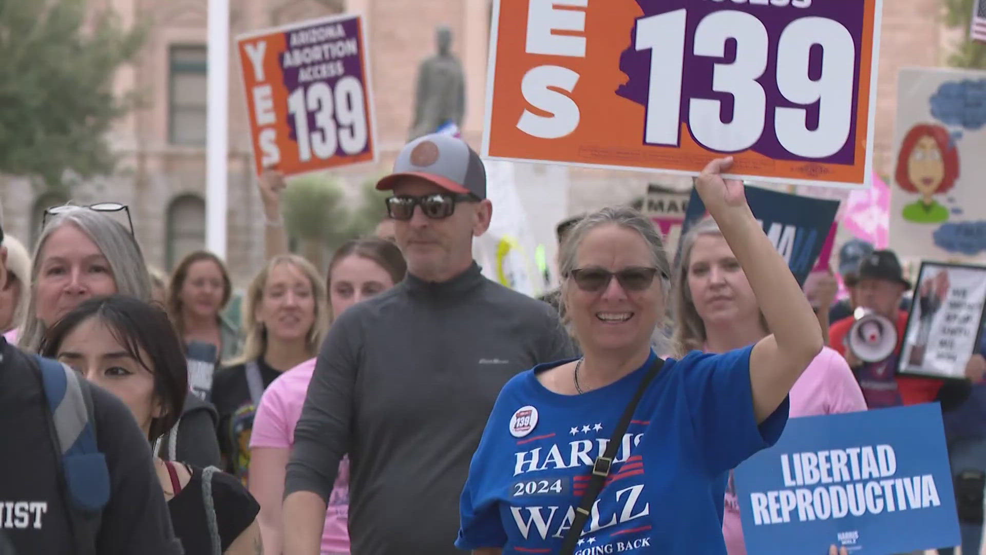 There were also marches held in other cities on Saturday.