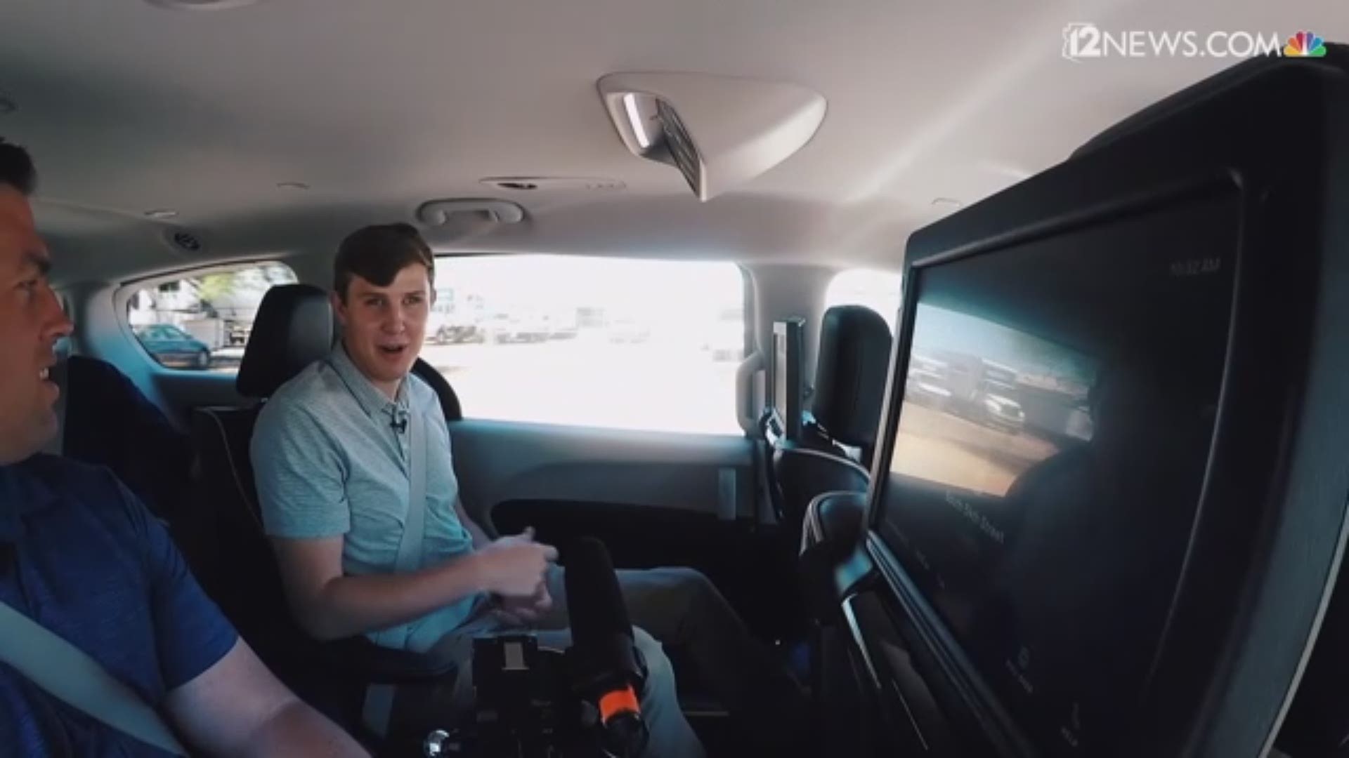 After Waymo launched its pilot driverless ride-hailing service in the Phoenix area, a blind man says it's been a huge help in helping him get around.