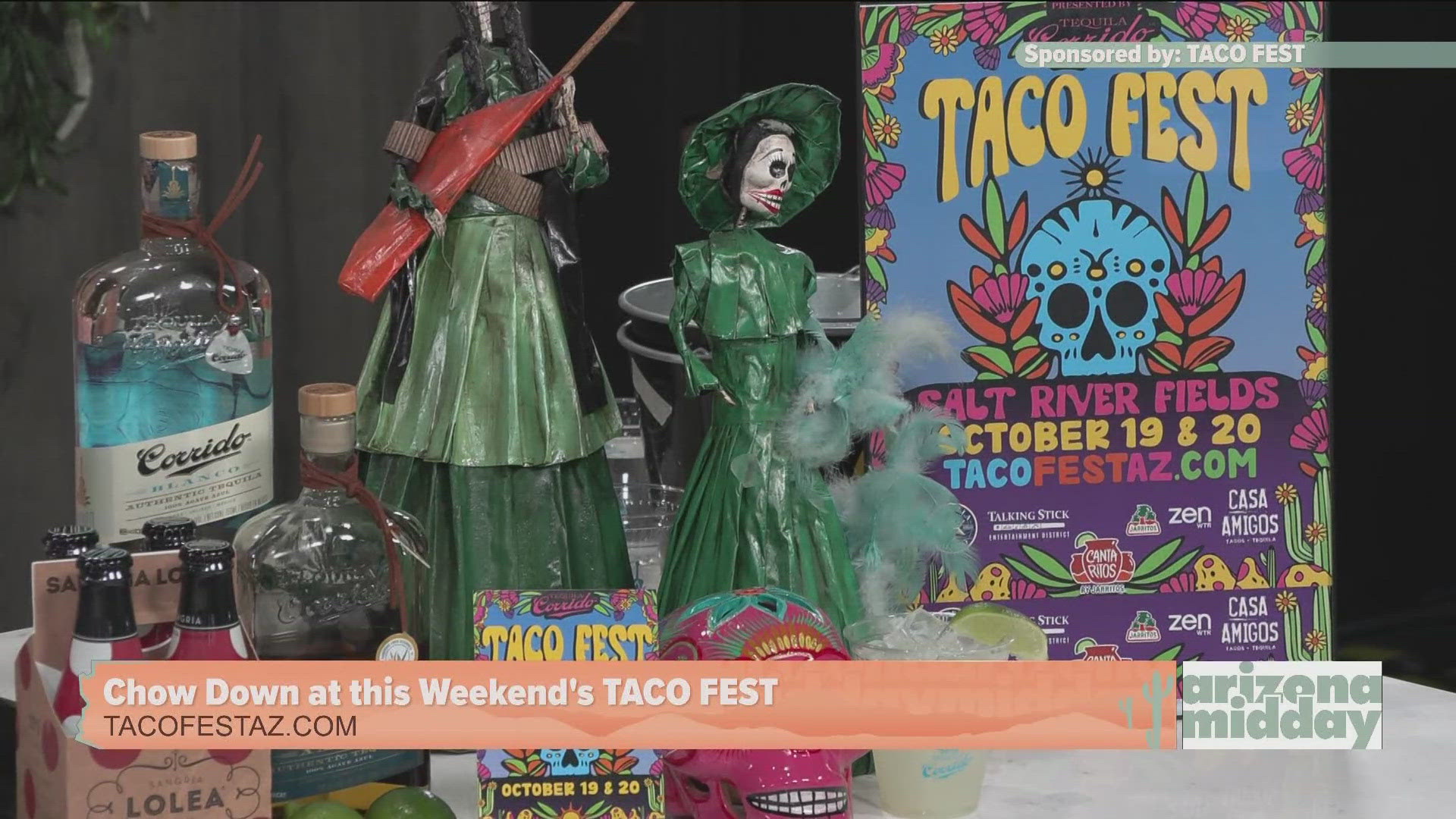 Founder David Tyda and John Banquil of Ghost Street Asian Taqueria explain what to expect at the TACO FEST happening at Salt River Fields on October 19th and 20th.