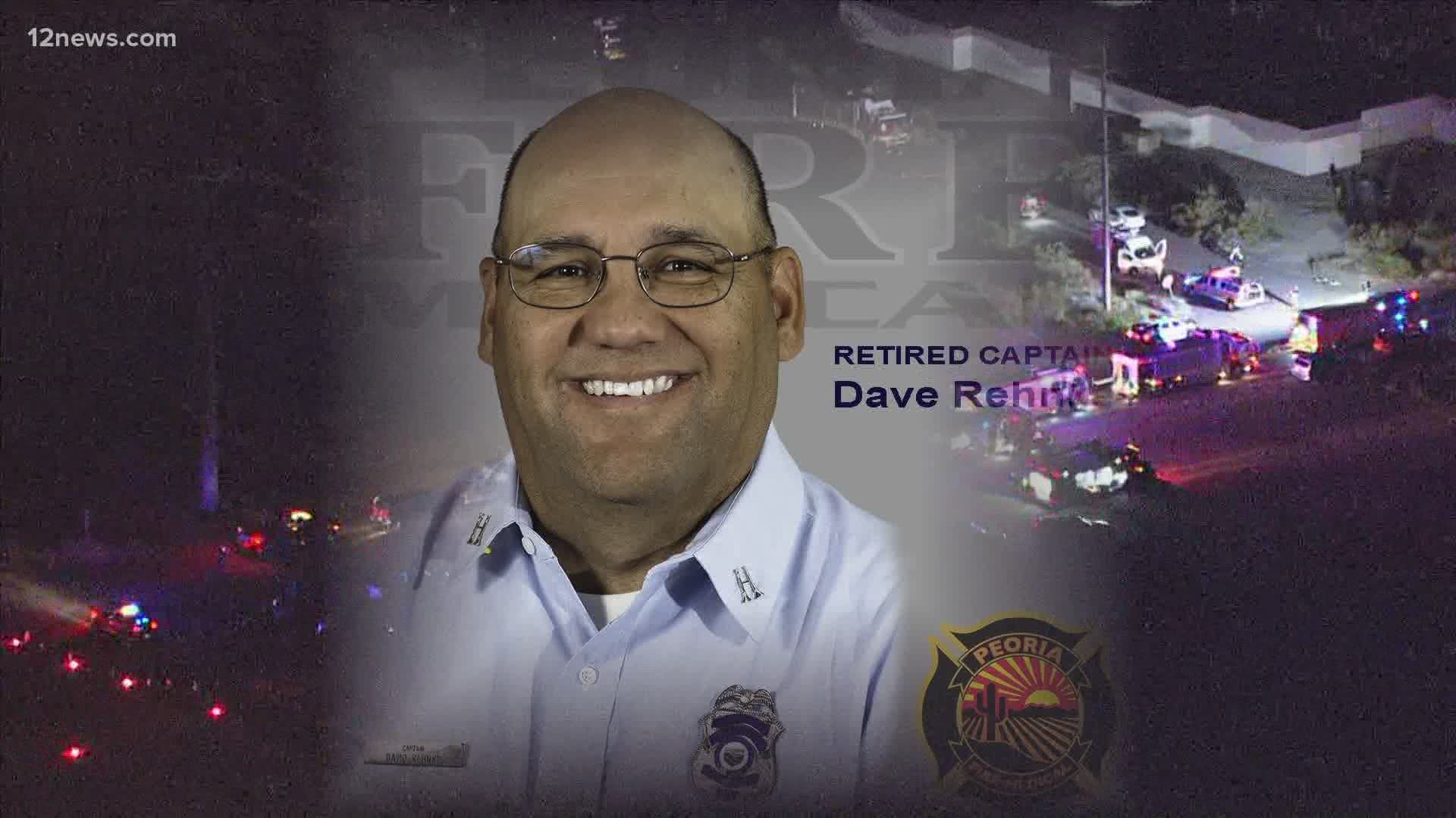Capt. Dave Rehnke lost his 10-year battle with cancer and leaves behind his wife of 30 years, two kids and a community of lives he helped.