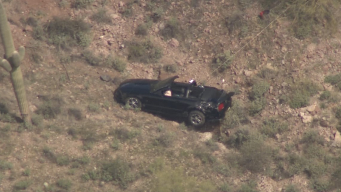 DPS: Car Veers Off Cliff On State Route 88 | 12news.com