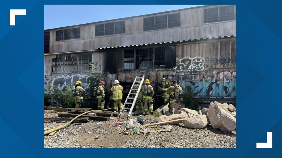 Firefighters contain blaze inside commercial building near downtown Phoenix