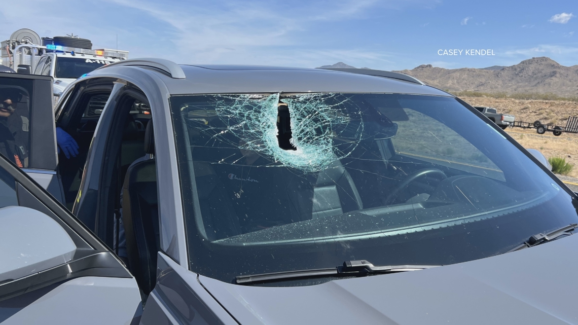 Arizona mom injured after trailer hitch smashes through family car