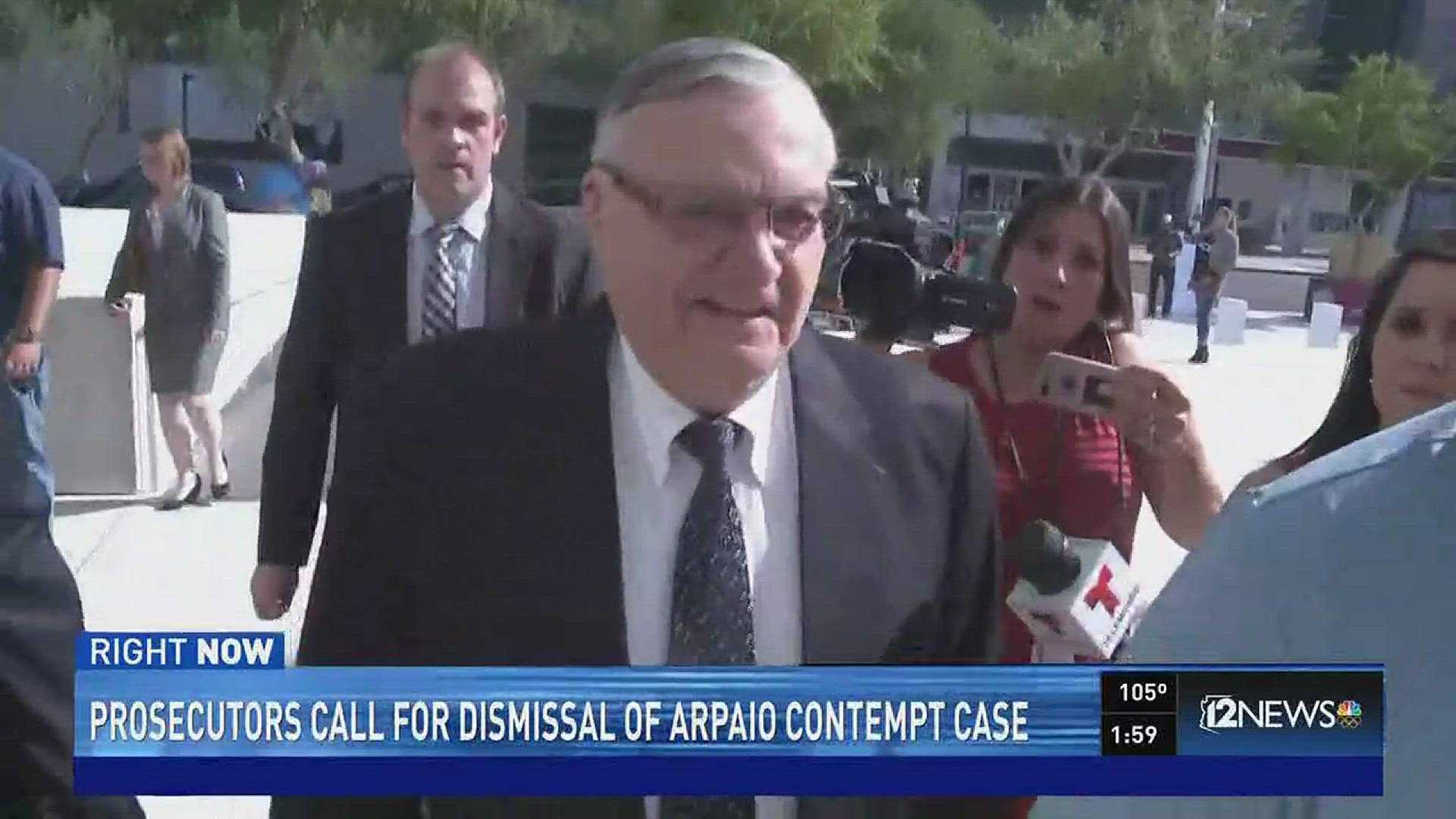 Federal prosecutors who won a criminal contempt case against Joe Arpaio are now asking a judge to toss out the case altogether.
