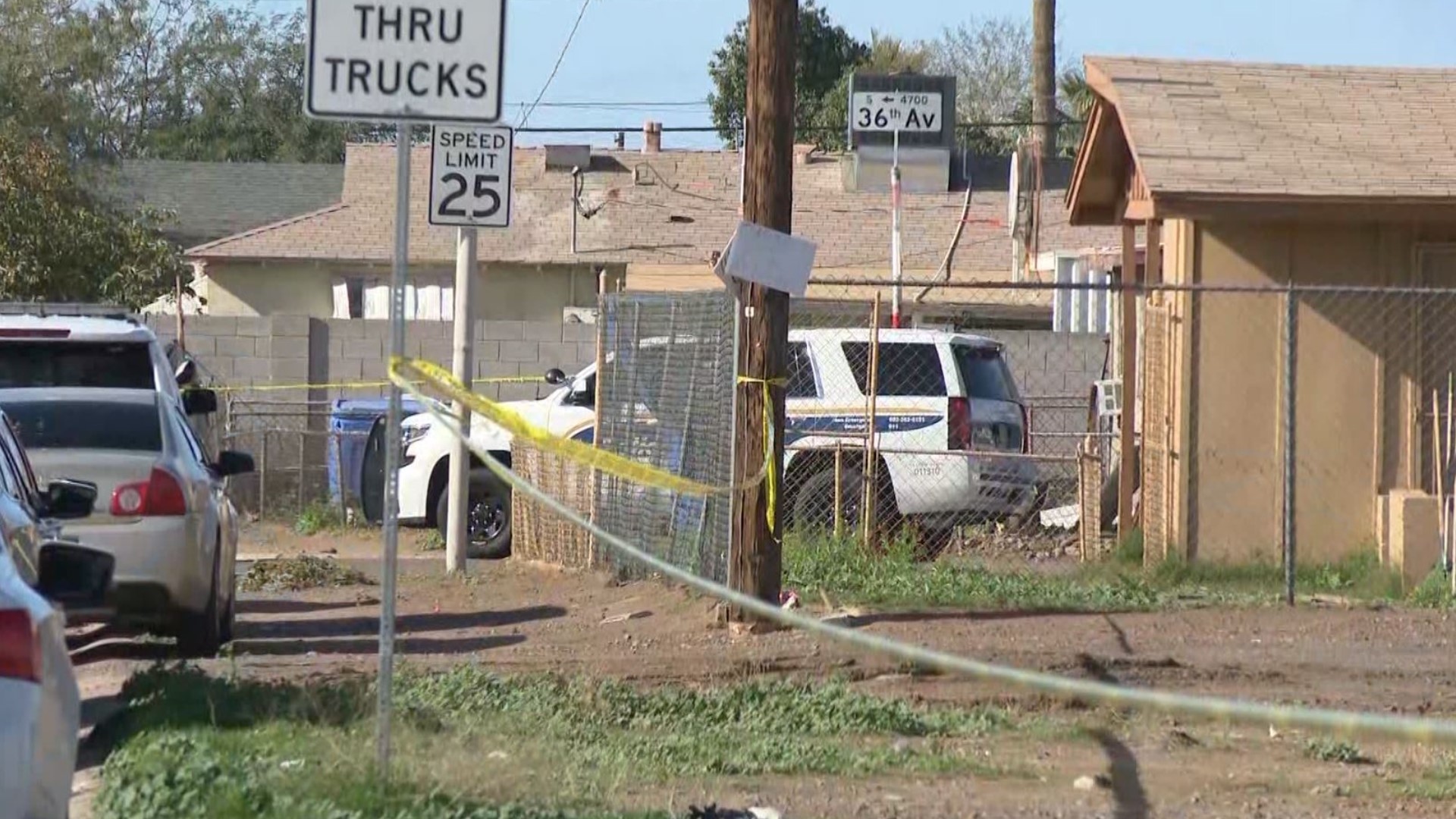 No officers were injured in Tuesday's shooting, according to the Phoenix Police Department